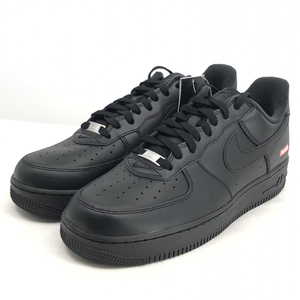 【中古】Supreme × NIKE Air Force 1 Low ブラック サイズ29.5cm CU9225-001 シュプリーム × ナイキ[240017588175]