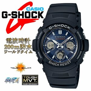 1円～ 1スタ Gショック 電波ソーラー アナデジ AWG-100最新機種逆輸入G-SHOCK20気圧防水 逆輸入CASIO新品SOLARマルチバンド6