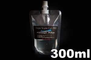 (2)Depo Scale Cut PRO 300ml　プロ用小分け　★詰め替えパウチでお届け★ ウォータースポット ウロコ シリカスケール除去剤