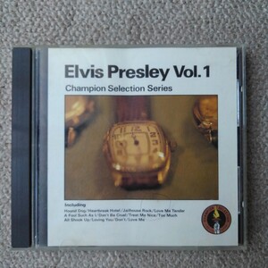 CD　Elvis Presley vol.1 エルウィス・プレスリー　1 champion selection series