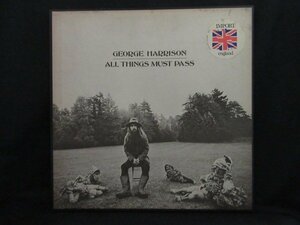 ボックスセット★George HARRISON★All Things Must Pass UK Apple オリジナル エクスポート