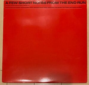 LP Kip Hanrahan - A Few Short Notes From The End Run 86年USオリジナル　