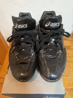 美品！ASICS 野球 スパイク 22