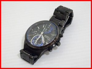 SEIKO　セイコー　WIRED　ワイアード　VR33　クロノグラフ　１０気圧防水　※電池交換済み　中古　124　2412★M-2222