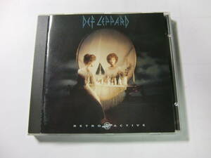 中古　輸入盤　ＣＤ　「 RETRO ACTIVE」 DEF LEPPARD　レトロ・アクティヴ　デフ・レパード 　盤面・再生良好　送185円