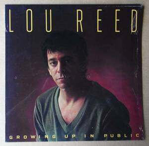 LOU REED「GROWING UP IN PUBLIC」米ORIG[初回青灰ARISTA]シュリンク美品