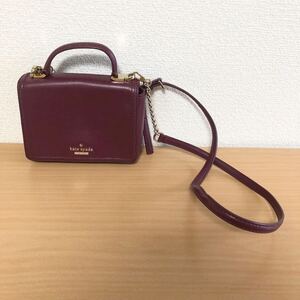 668-0333 kate spade ケイトスペード 2WAY ハンドバッグ ショルダーバッグ　レッド　WKRU5807