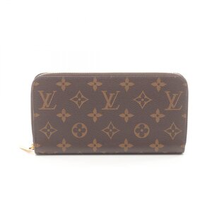 ルイ・ヴィトン ジッピーウォレット ブランドオフ LOUIS VUITTON ラウンド長財布 モノグラム 中古 メンズ レ