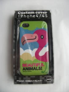 iPhone4/4S用 パンソンワークス BEAUTIFUL ANIMALS! 「フラミンゴ」スマートフォンケース 未開封品