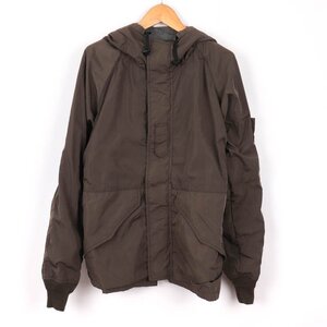 アルファインダストリーズ ジップアップブルゾン フード ジャケット アウター エドウィン レディース Mサイズ ブラウン ALPHA Industries