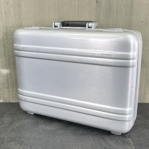 アタッシュケース【中古】ZERO HALLIBURTON ゼロハリバートン アルミ トランクケース 約46×14×35cm /57709