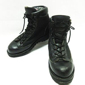 希少 ヴィンテージ Danner Light ダナーライト 31400 ゴアテックス 旧タグ 黒タグ 刺繍タグ ブラック 6 1/2W レディース USA製 ブーツ