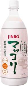 ☆JINRO マッコリ [ 1000ml×10本 ]　未開栓　♯A240330-23