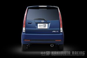 個人宅発送可能 柿本 カキモト マフラー hyper GTbox Rev. DAIHATSU ダイハツ ムーヴ L175S 0.66_NA 2WD FF 06/10～10/3 4AT (D41310)