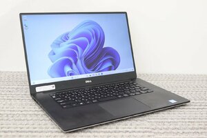 N-1【i7第6世代】DELL / XPS 15 9550 / CPU：core i7-6700HQ@2.60GHz / メモリ：8G / SSD：256G / Windows 11Pro