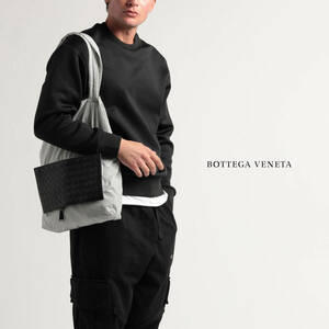 ■BOTTEGA VENETA ボッテガヴェネタ 新品 未使用 イントレチャート ライトペーパーナイロン トートバッグ 15万5千円 ■