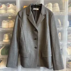 【美品】JIL SANDER ジャケット グレー