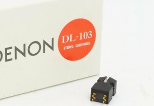 ■□DENON DL-103 MC型カートリッジ デノン ケース/元箱付□■020920006m□■