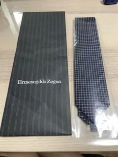 「新品」ERMENEGILDO ZEGNA ネクタイ EZJ-912 ブルー