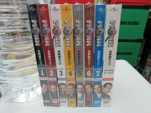 天15｜新品未開封！★ 32DVD-BOX / 8本セット ★「MONK　（名探偵モンク　シーズン1〜7〜ファイナル）」トニーシャルーブ　Tony Shalhoub