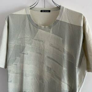 y2k ISSEY MIYAKE イッセイミヤケ 日本製 Tシャツ フリーサイズ 大判プリント ME81JK4472008ss アーカイブ