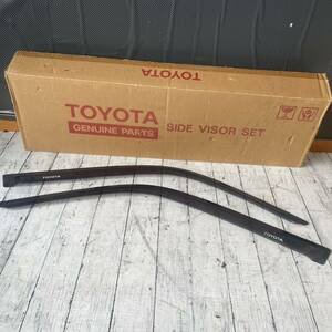 TOYOTA GENUINE PARTS SIDE VISOR SET ハリアー