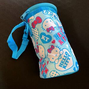 ★未使用★Hello kitty★保冷、保温ボトルホルダーカバー★ミニペットボトル、哺乳瓶★人気キャラクター、サンリオ、キティ★送料￥290〜★