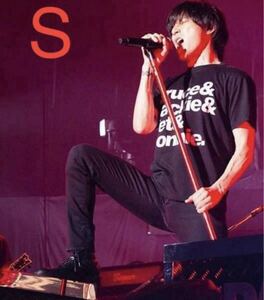 送料無料！レア！Sサイズ！Ｂ’ｚ 稲葉さん 着用 Tシャツ ドライメッシュ 半袖 ブラック 黒 BLACK 稲葉浩志 enⅣ NEW LOVE