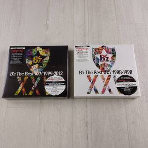 1JC9 未開封 CD B’z The Best XXV 1988-1998 1999-2012 初回限定盤 2枚セット