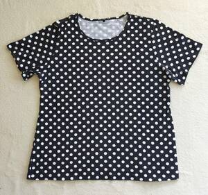 ◆marimekko Mika Piirainen ドット柄 Tシャツ マリメッコ ミカピーライネン フィンランド購入品 北欧