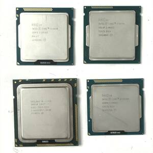 BF14/61　Intel CPU 4個セット Intel Core i5-3330S i5-3470 i7-920 i7-4770 PCパーツ 動作未確認 ジャンク品 