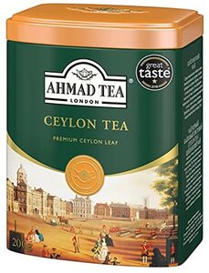 AHMAD TEA ( アーマッドティー ) セイロン リーフ 200g 缶 [ 英国ブランド ]