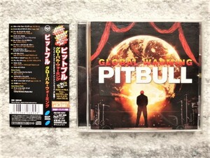 A【 PITBULL / Global Warming 】帯付き　国内盤（解説・訳詞付き）CDは４枚まで送料１９８円