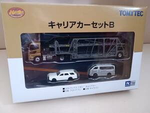 トレーラーコレクション1/150キャリアカーセットB UDクオン日産グロリアバン、キャラバン未開封新品