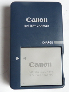 現状品◆Canon 純正 充電器 CB-2LV /バッテリー NB-４L 