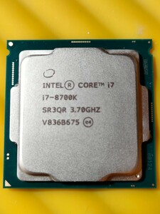 ★【動作確認品】 Intel CPU 第8世代 i7-8700 SR3QR 3.70GHZ 専用ケース入れ発送★