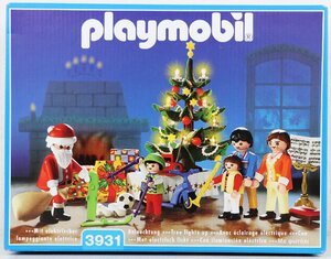 S♪未使用品♪プレイモービル 『3931 クリスマスルーム』 playmobil/プレイモービル 光るクリスマスツリー ※未開封/別途単3乾電池2本必要