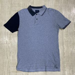 MIHARA YASUHIRO Bicolor Polo Shirt ミハラ ヤスヒロ バイカラー コットン 半袖 ポロシャツ S/S MADE IN Japan 日本製 SIZE S