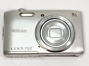 ◆Nikon ニコン COOLPIX S3600 シルバー コンパクトデジタルカメラ◆-025