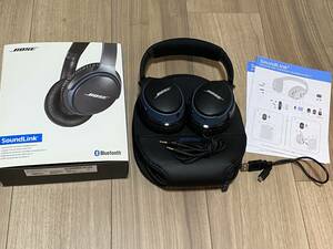 Bose SoundLink Around-Ear Wireless headphones II Bluetooth ヘッドホン　イヤーパッド＆ヘッドバンド交換済み