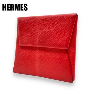 【美品】HERMES エルメス バスティア ヴォーエプソン 　小銭入れ