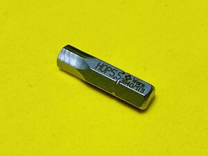 Wera 【ビット】〈071077〉3840/1 TS ステンレス ビット HEX 5.5×25mm