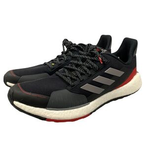 美品◆アディダス スニーカー Pulseboost HD Guard ブラック系 メンズ サイズ27.5 FV3124 ADIDAS【AFC2】