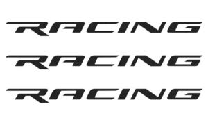 ステッカー　RACING type A 3枚set