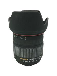 SIGMA◆レンズ 18-200mm F3.5-6.3 DC MACRO OS HSM [ニコン用]/蓋欠品