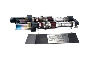 ライトセーバー ルーカスフィルム公認 正規ライセンス レプリカ プロップ 1/1 ダークサイド レイ ダブル 可動式 STARWARS REY EFX ROS EP9