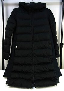 ◆良品◆HERNO/ヘルノ◆フード付ロングダウンコート◆ブラック◆サイズ38(Mサイズ相当)◆1-0253-5-08-003◆