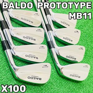 7492 BALDO PROTOTYPE MB11 バルド 8本 DG X100 Dynamic Gold ダイナミックゴールド TOUR ISSUE 3.4.5.6.7.8.9.P 右利き アイアンセット