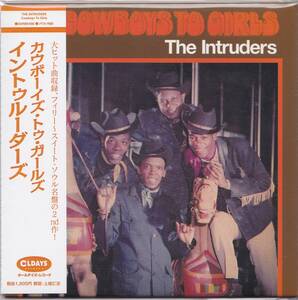 フィリーソウル/甘茶ソウル■THE INTRUDERS / Cowboys To Girls +1 (1968) 世界初CD化! 紙ジャケット Gamble & Huff制作! 傑作2NDアルバム