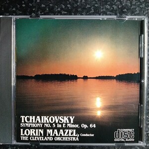 d（国内初期盤）マゼール　チャイコフスキー　交響曲第5番　CBS/SONY刻印　Lorin Maazel Tchaikovsky Symphony